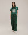 Pantalón Estilo Deportivo,VERDE OBSCURO
